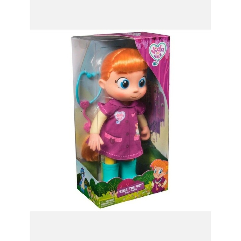 Vida The Vet  13" Toddler Doll with Stethoscope Smock & Boots - NEW